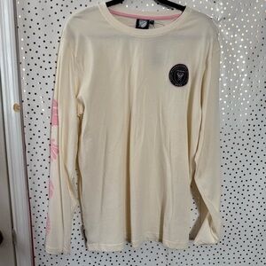 Miami MLS Cream Long Sleeve Women's Top